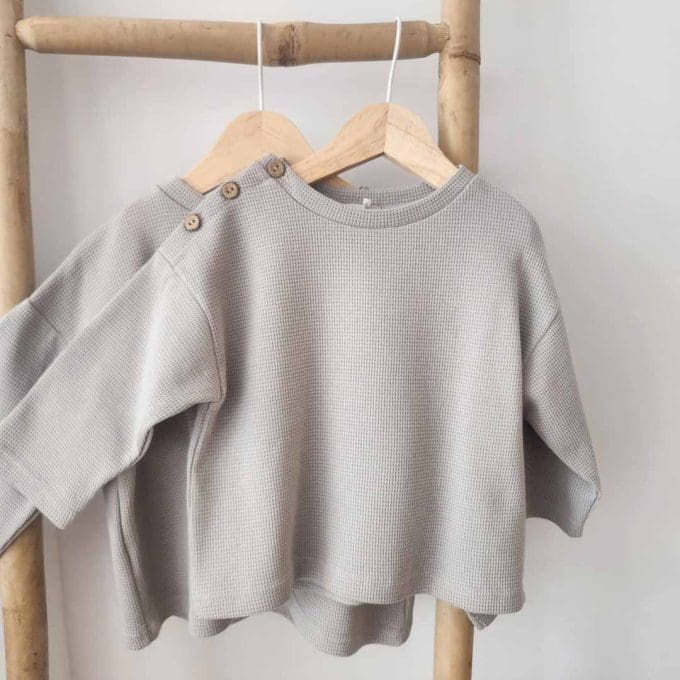 ΜΠΛΟΥΖΑ WAFFLE ORGANIC-UNISEX
